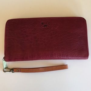 Clutch checkbook wallet